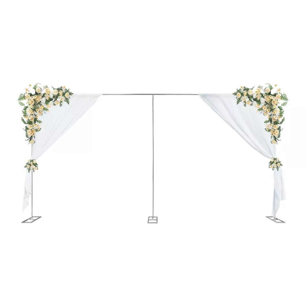 Wedding Party Backdrop Stand Pipe Kit 6x3m carbon steel Pole Curtain Frame